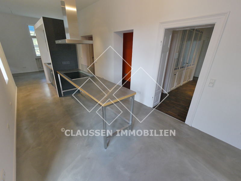 Küche Sanierte Architekten-Altbauetage im Herzen von Wiesbaden