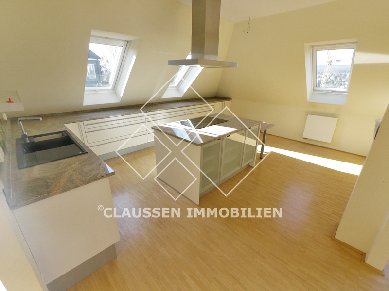 Einbauküche Exklusive Penthouse-Maisonette-Wohnung in citynaher Lage von Wiesbaden