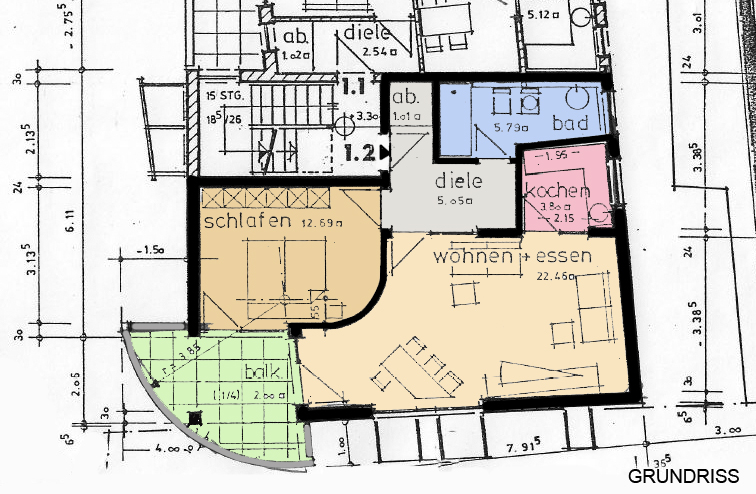 Grundriss Eigentumswohnung Wiesbaden